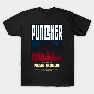 punisher black vintage fanart 1 T-Shirt